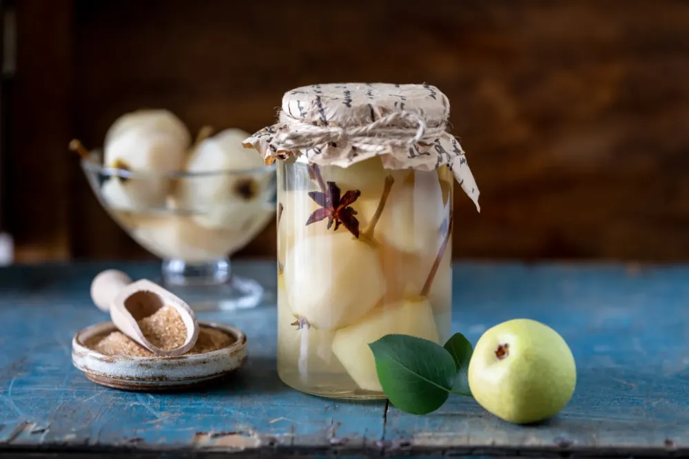confiture poire et vanille